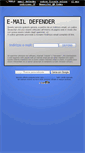 Mobile Screenshot of emaildefender.eu